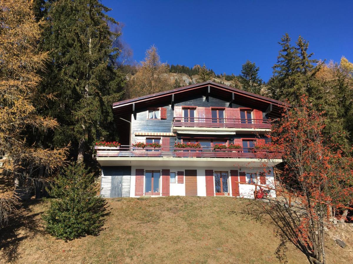 Pension Les Audannes Anzère Exterior foto